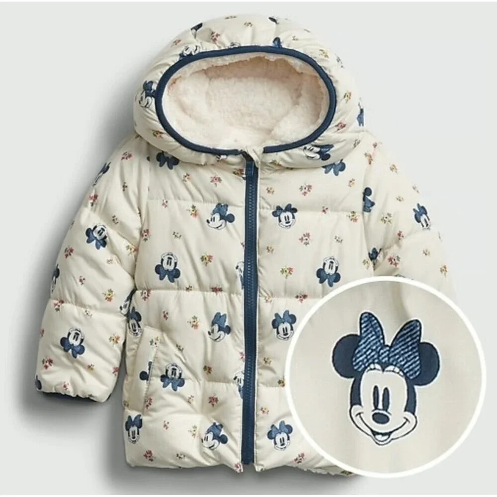 GAP Minnie Mouse Reversible Puffer